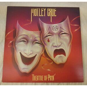 Motley Crew Theatre Of Pain Album Elektra 1985 LP NM record